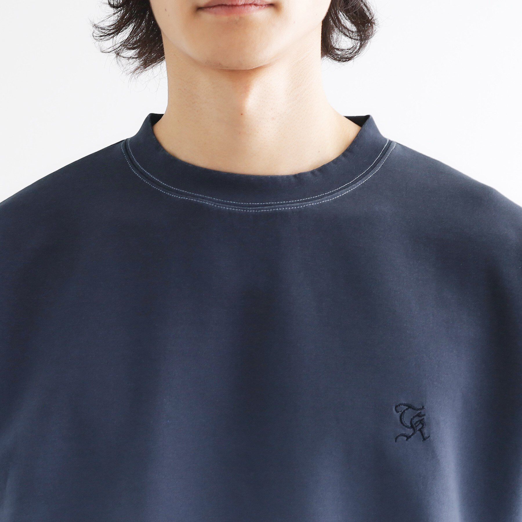 tk.TAKEO KIKUCHI「グラデーションダイ・ダンボールスウェット」|パーカー|