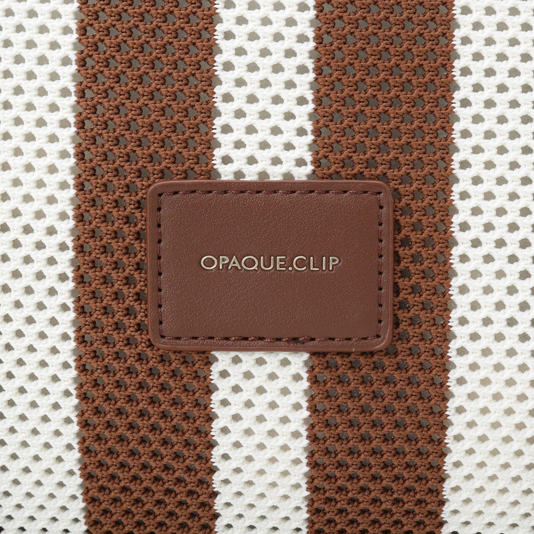 OPAQUE.CLIP「ミニポーチ付きメッシュトートバッグ【大容量】」|トートバッグ|