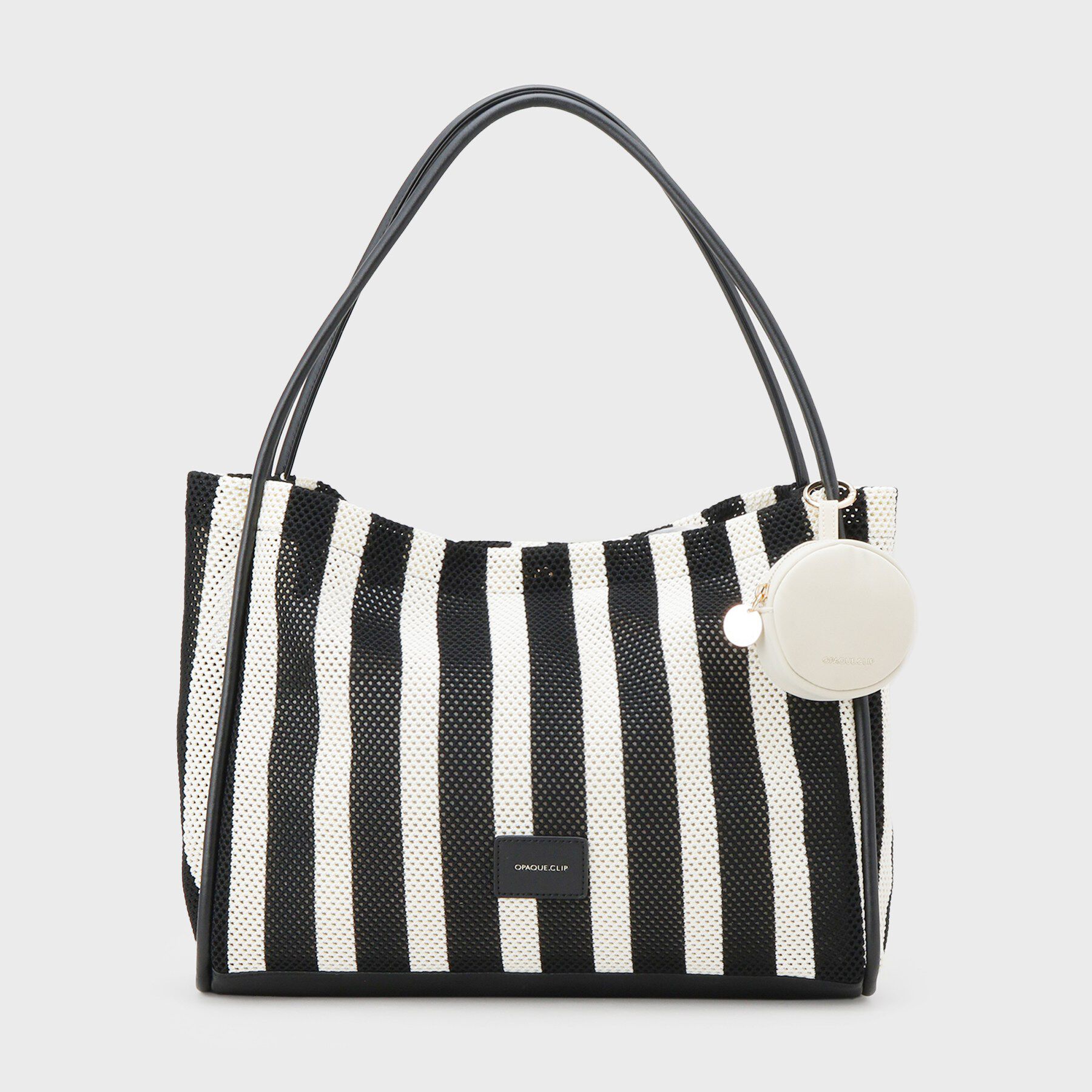 OPAQUE.CLIP「ミニポーチ付きメッシュトートバッグ【大容量】」|トートバッグ|