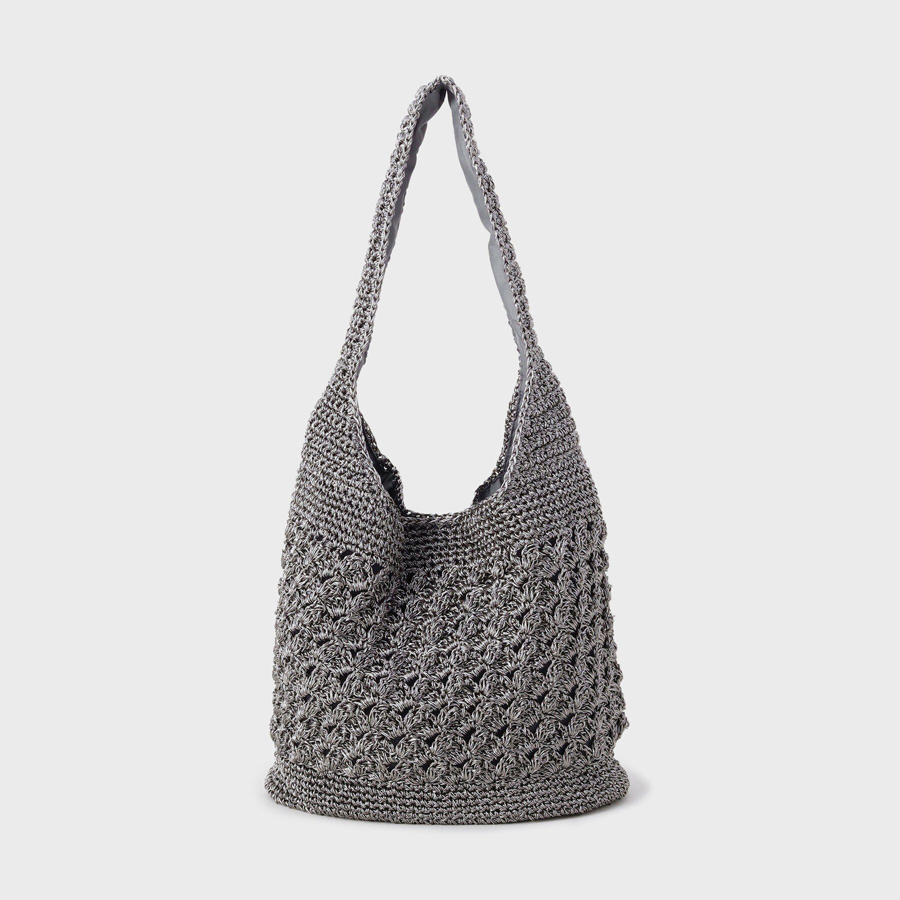 OPAQUE.CLIP「カギ針ラメワンショルダーバッグ」|ショルダー・メッセンジャー|