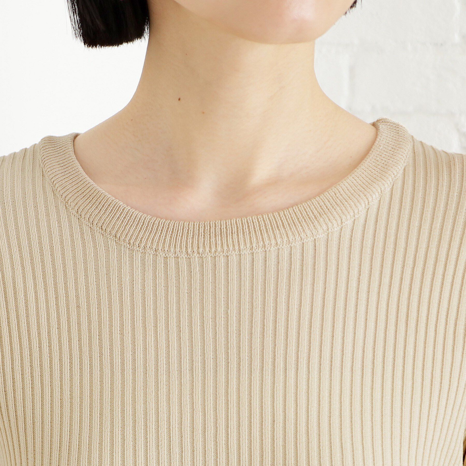 THE SHOP TK「ニットドッキングワンピース【洗える】」|ワンピース|