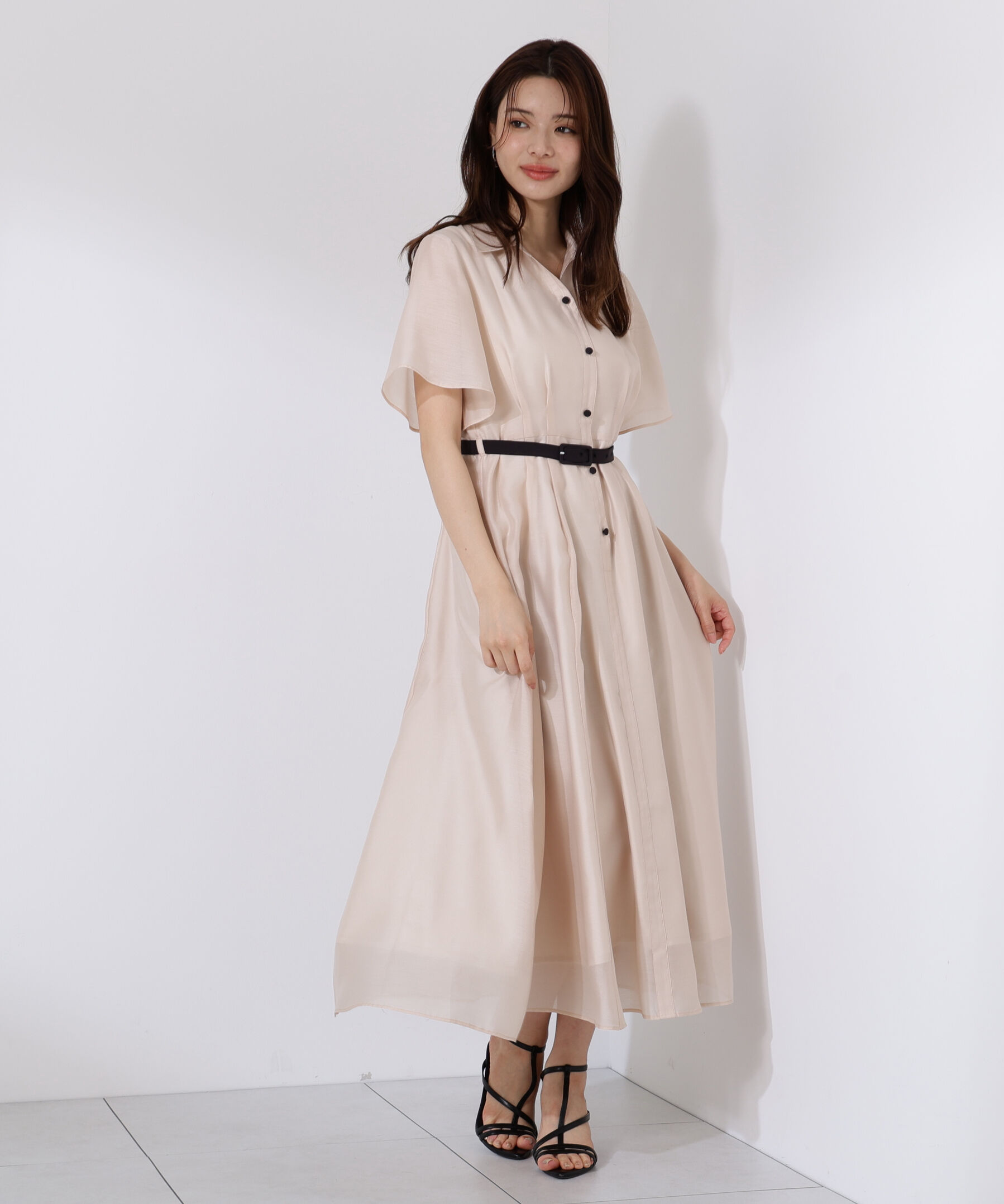 PROPORTION BODY DRESSING「配色シャツワンピース」|ワンピース|