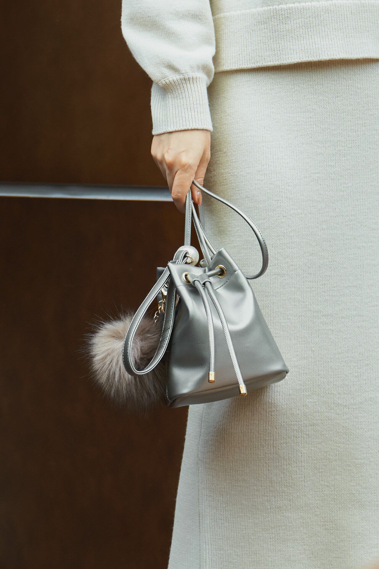  「パールバケットバック」|その他|シルバー