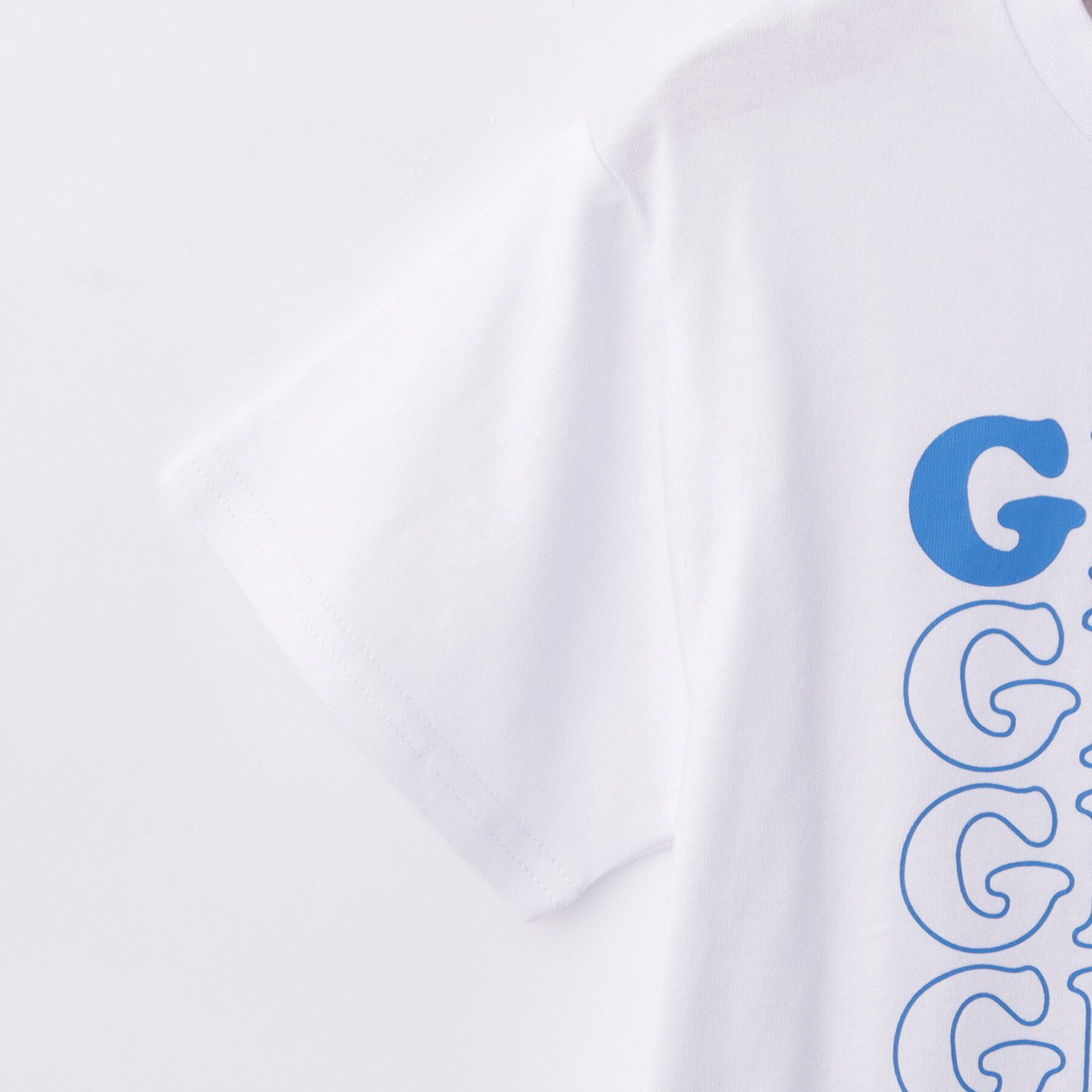 SHOO･LA･RUE「【100-150cm】プリントロゴTシャツ」|Tシャツ・カットソー|