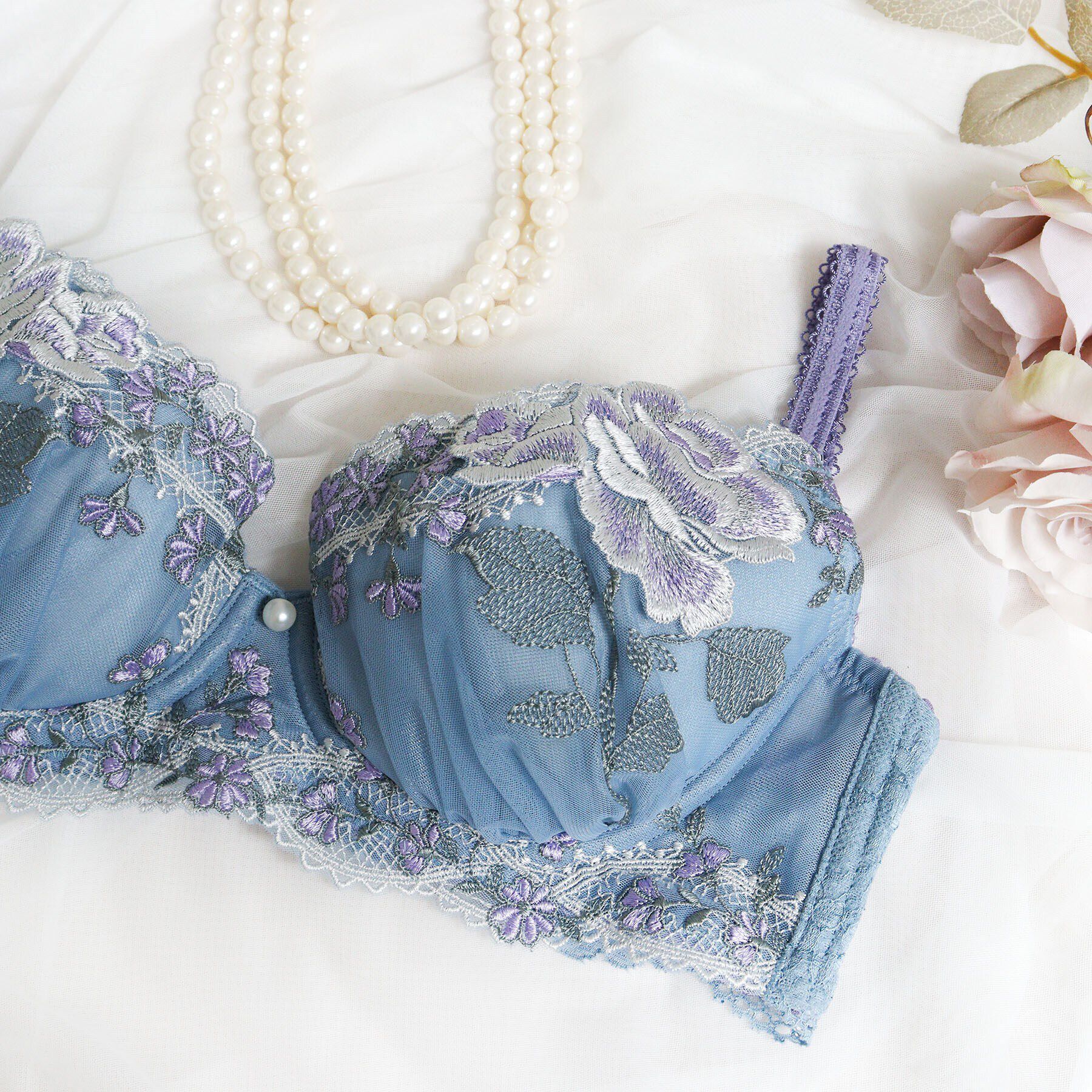 Risa Magli「フロリーナ ブラジャー（B-D）＜N Make Type＞」|インナー|