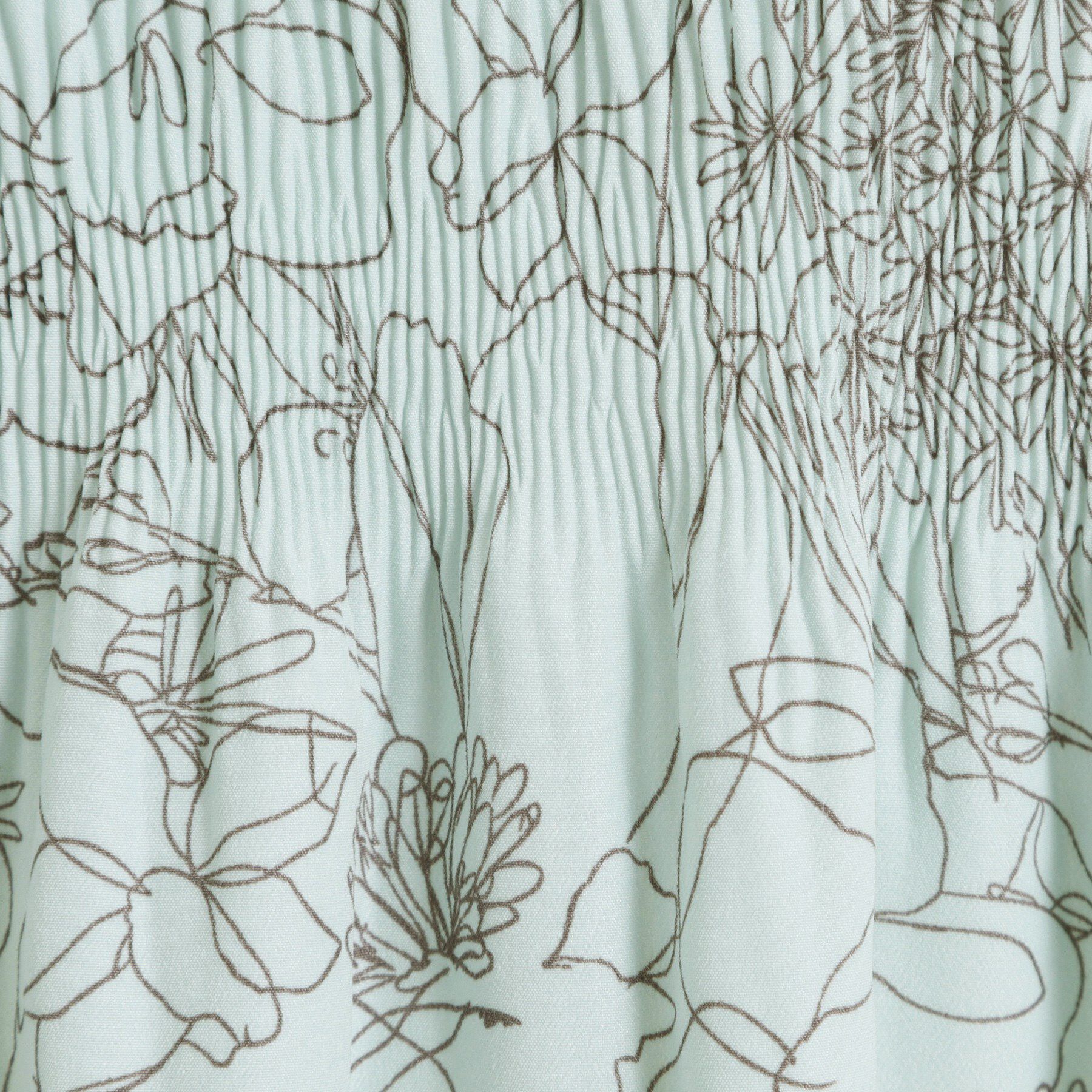 ITS&rsquo;DEMO「【手洗い可】花柄プリーツブラウス」|シャツ・ブラウス|