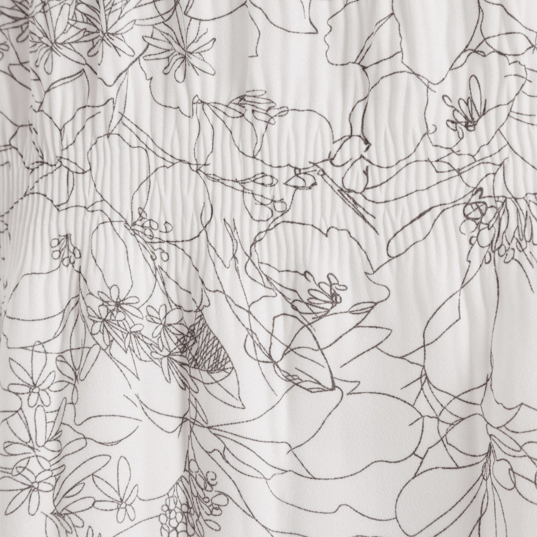 ITS&rsquo;DEMO「【手洗い可】花柄プリーツブラウス」|シャツ・ブラウス|