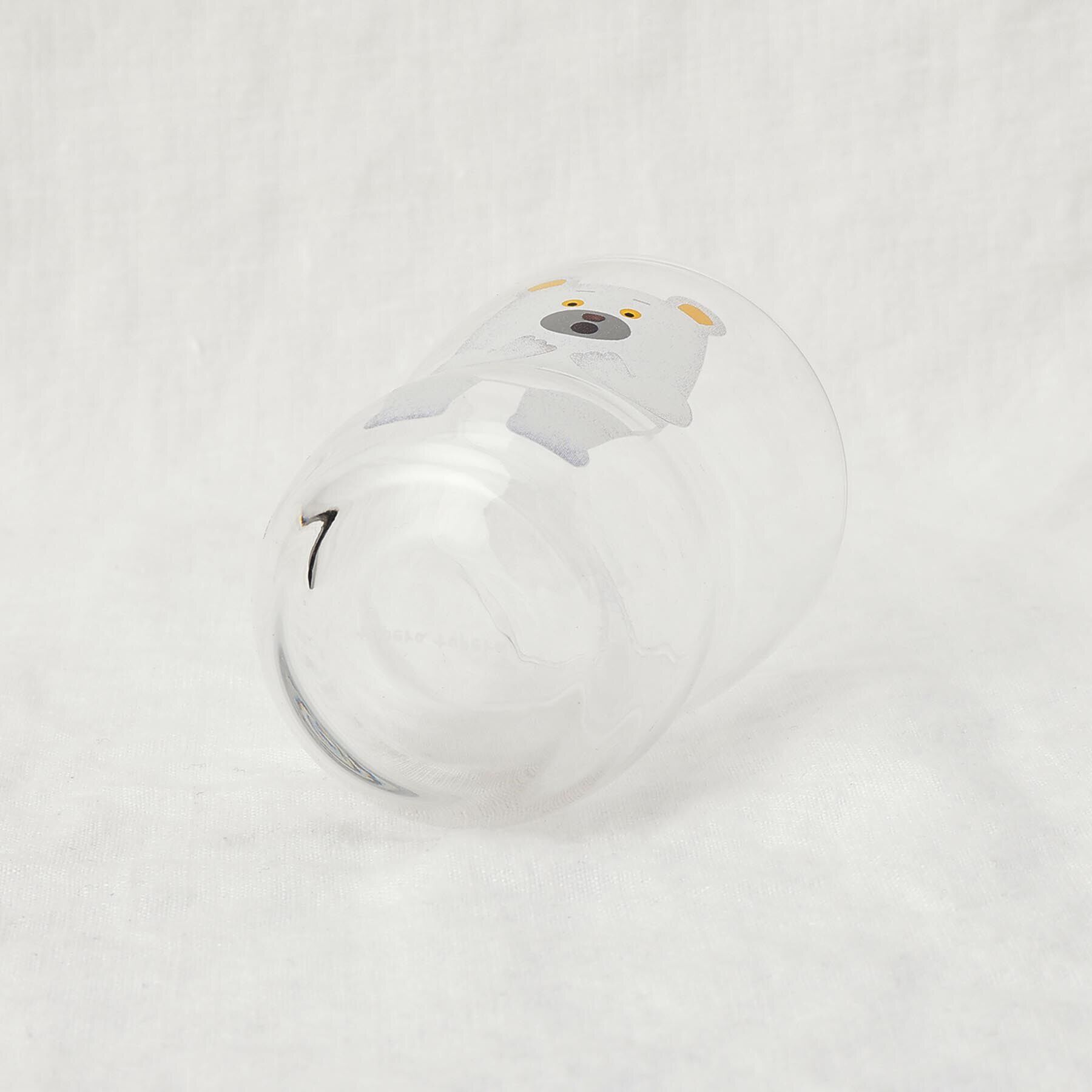 212 KITCHEN STORE「つよいこグラスS＆Mセットしろくまのパンツ」|グラス・マグカップ|