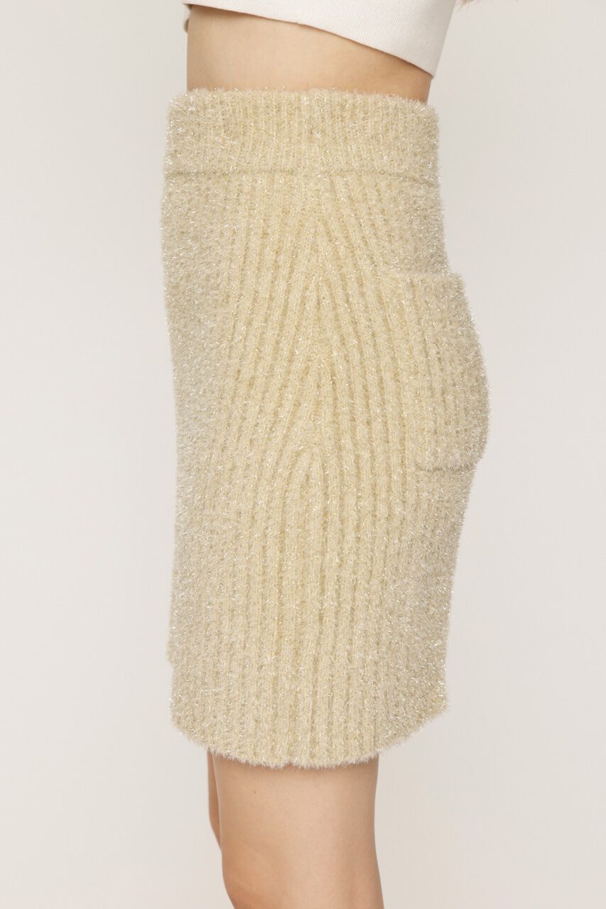 SLY「GLITTER KNIT ショートスカート」|スカート|