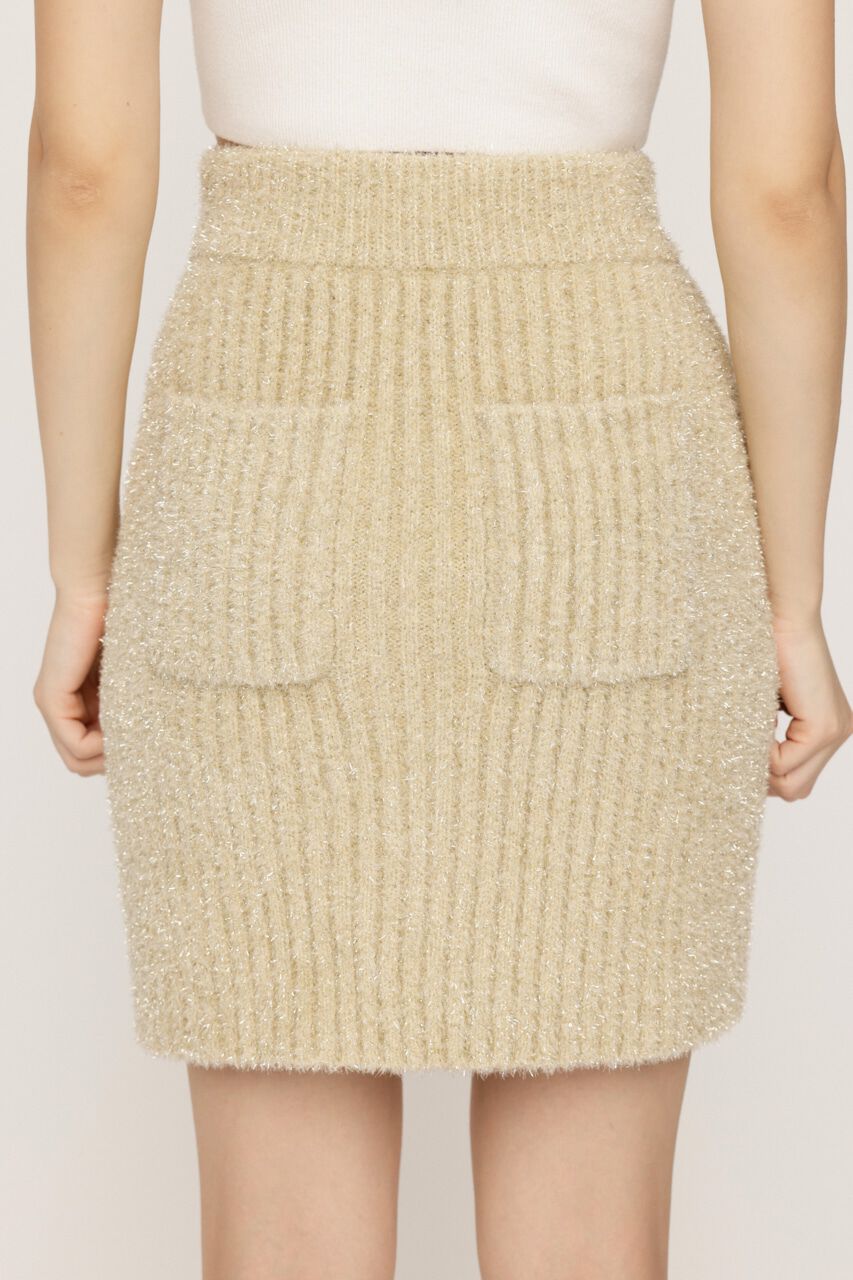 SLY「GLITTER KNIT ショートスカート」|スカート|