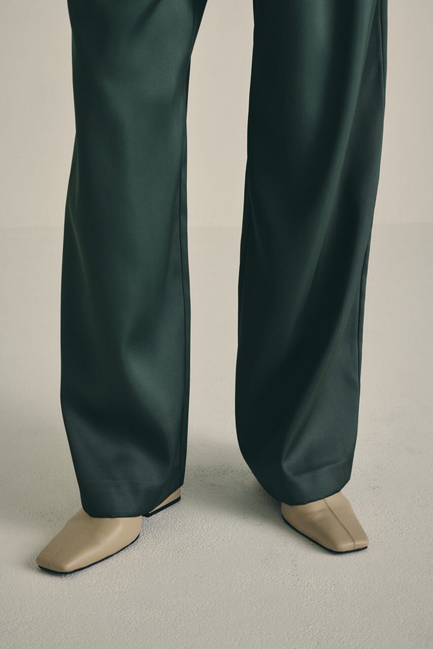 RIM.ARK 「Leather square toe heel」|パンプス|