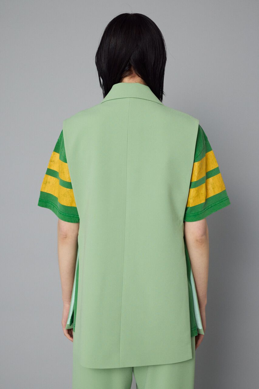 HeRIN.CYE「Side open gilet」|ダウンベスト・ベスト|