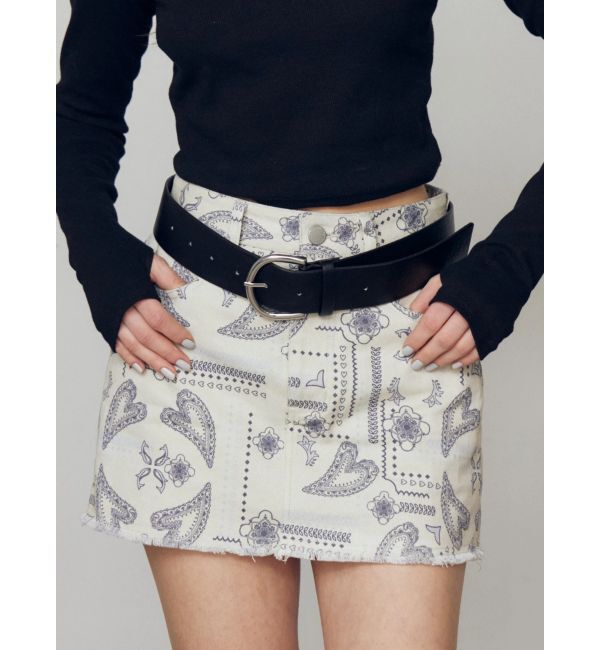 EMODA「ボックスミニスカート」|スカート|