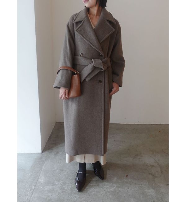 LAGUNAMOON「【REVIVAL】2WAYカラーロングコート」|ステンカラーコート|