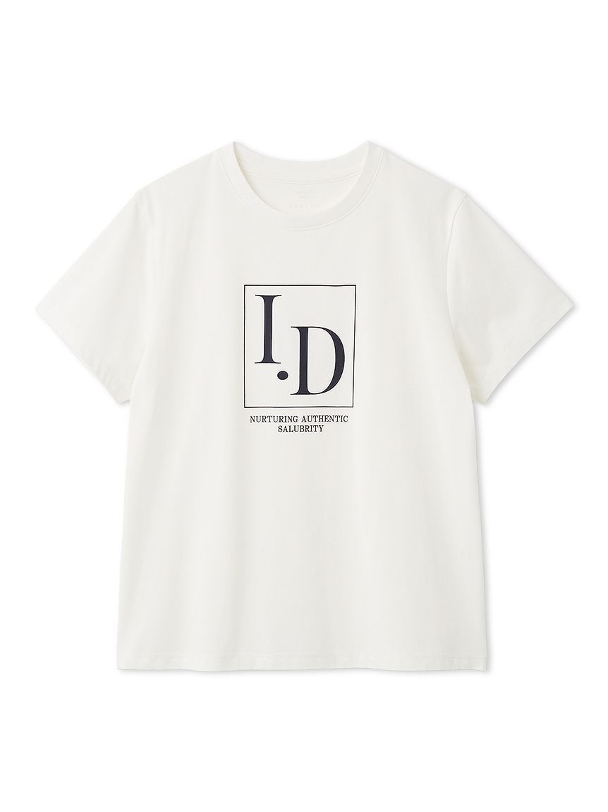 FRAY I.D「I.DロゴプリントTシャツ／ウォッシャブル・防シワ」|Tシャツ・カットソー|