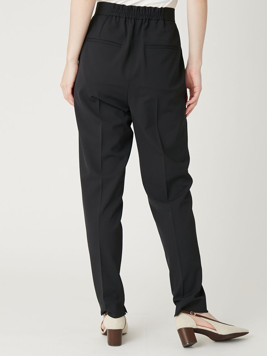 FRAY I.D「サイドスリットテーパードパンツ」|チノ|