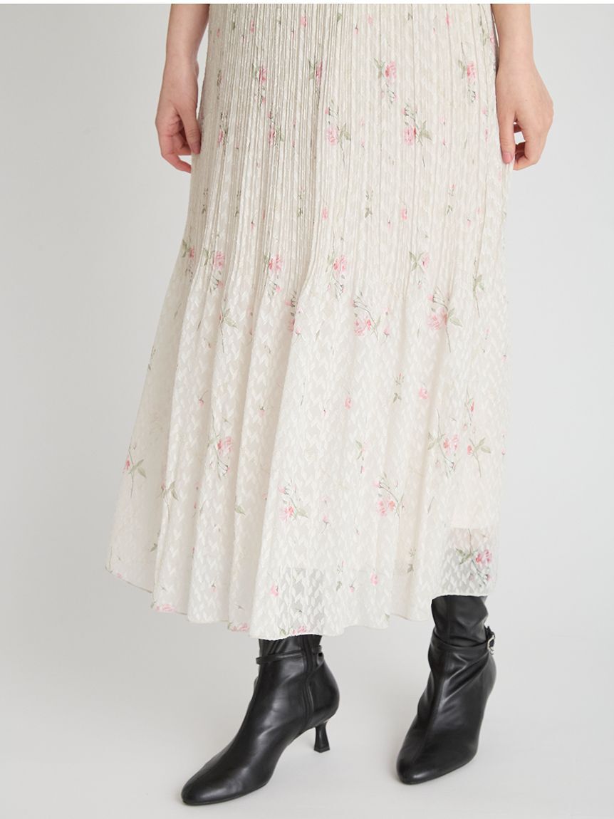 CELFORD「【CELFORD&times;P.J. REDOUTEコラボ】 Rosaボウタイワンピース」|ワンピース|