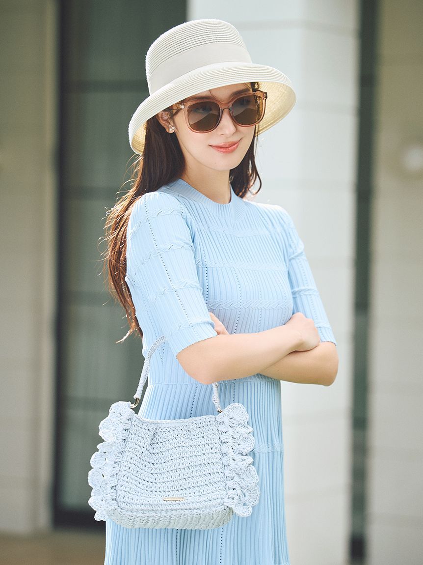 CELFORD「リボンデザインウォッシャブルハット」|ハット|