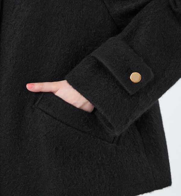 MACKINTOSH PHILOSOPHY「【WELBURY NO COLLAR SHORT(ウェルベリーノーカラーショート)】ウールシャギー製」|その他|