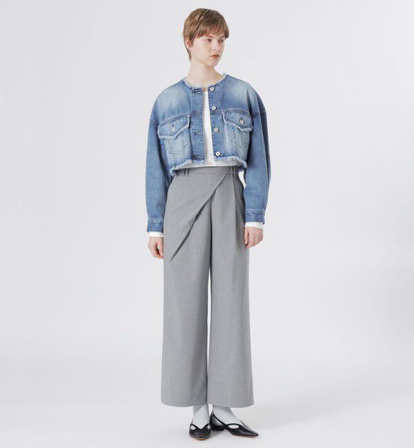  「ノーカラーGジャン」|ブルゾン・スタジャン|