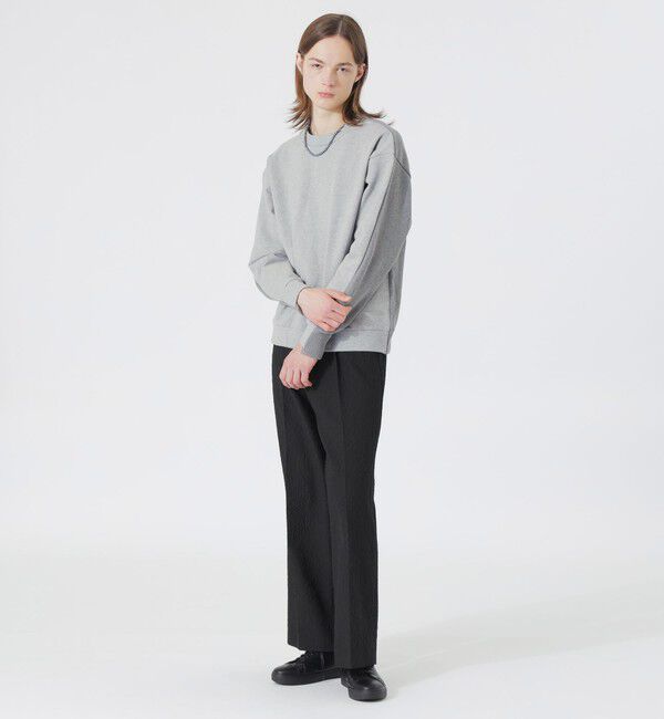  「スウェットコンビプルオーバー」|Tシャツ・カットソー|