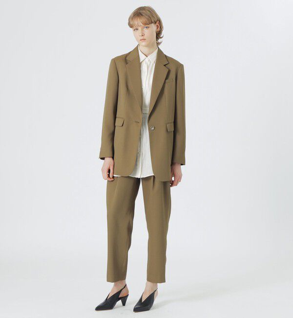  「クリアツイルテーパードパンツ」|その他|