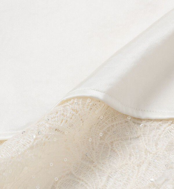  「スパンコールレースキャミドレス」|ワンピース|