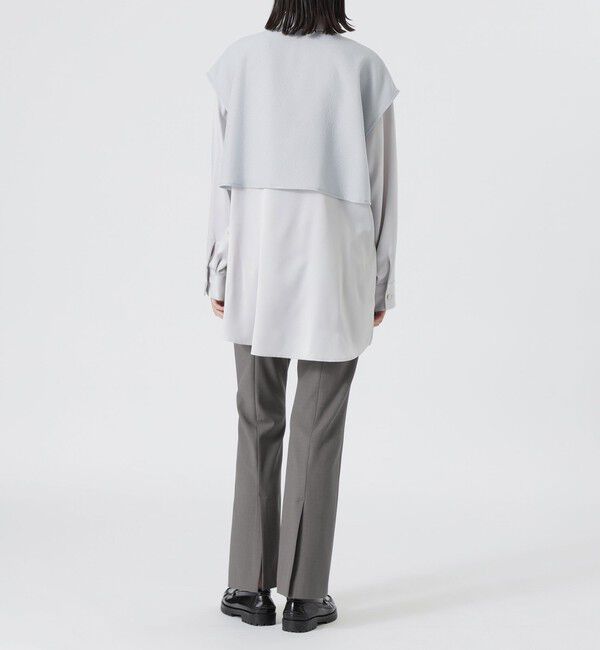  「バックスリットフレアパンツ」|スラックス|