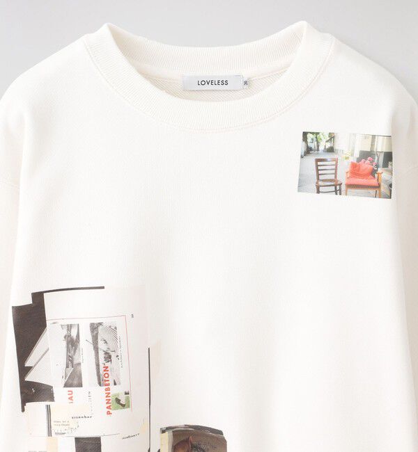  「【Collage Print Sweatshirt ＂artwork by Shohei Yoshida】WOMEN コラボレーション スウェット」|Tシャツ・カットソー|