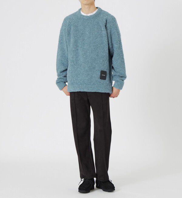  「【UNISEX】ブークレカラーニットプルオーバー」|ニット・セーター|