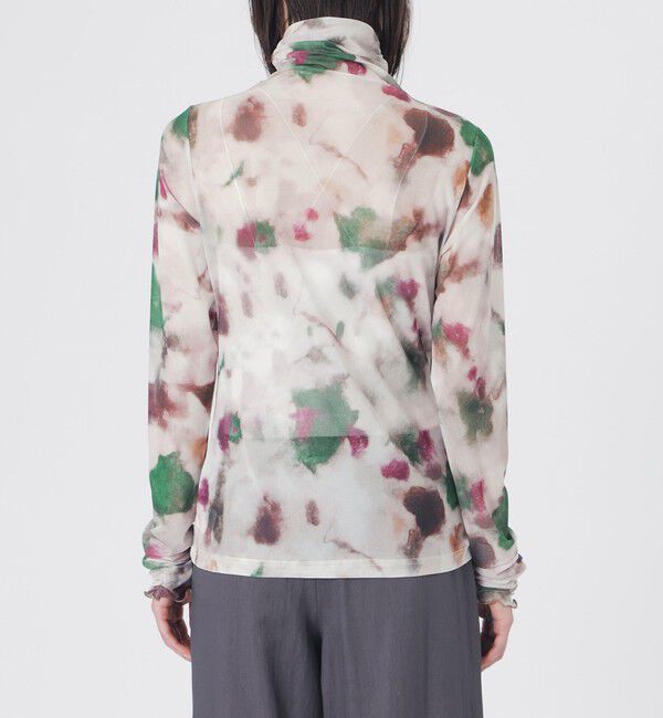  「ニュアンスプリントシアープルオーバー」|Tシャツ・カットソー|