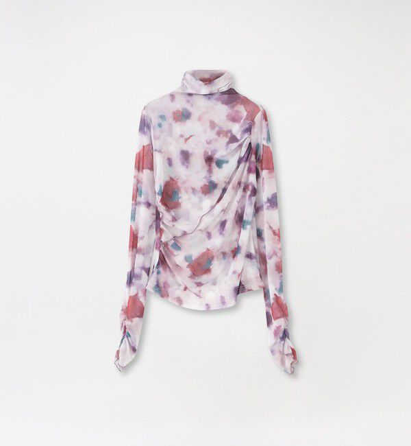  「ニュアンスプリントシアープルオーバー」|Tシャツ・カットソー|ピンク