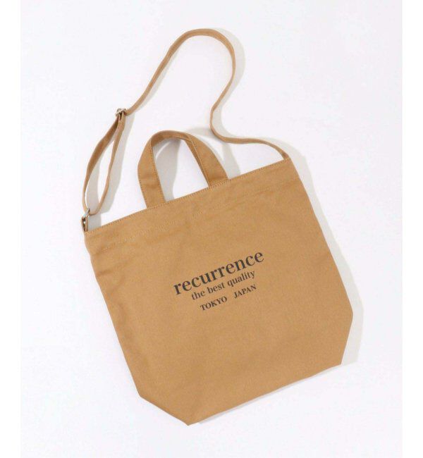 ikka「2wayキャンバストート」|その他|ブラウン