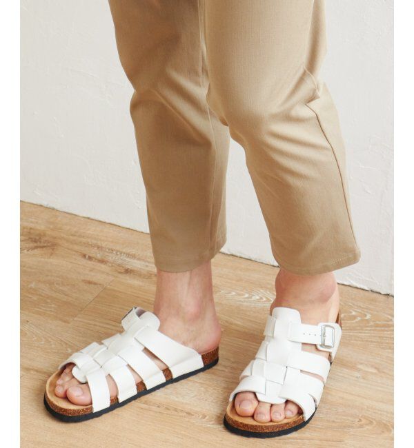 ikka「【雑誌MonoMax5月号掲載】GOKU楽パンツ EASY STRETCH 冷感アンクル「小泉孝太郎さん着用モデル」」|スラックス|