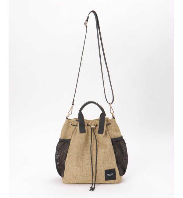 ikka「【雑誌InRed5月号掲載】ポリジュート2WAY巾着バッグ」|その他|