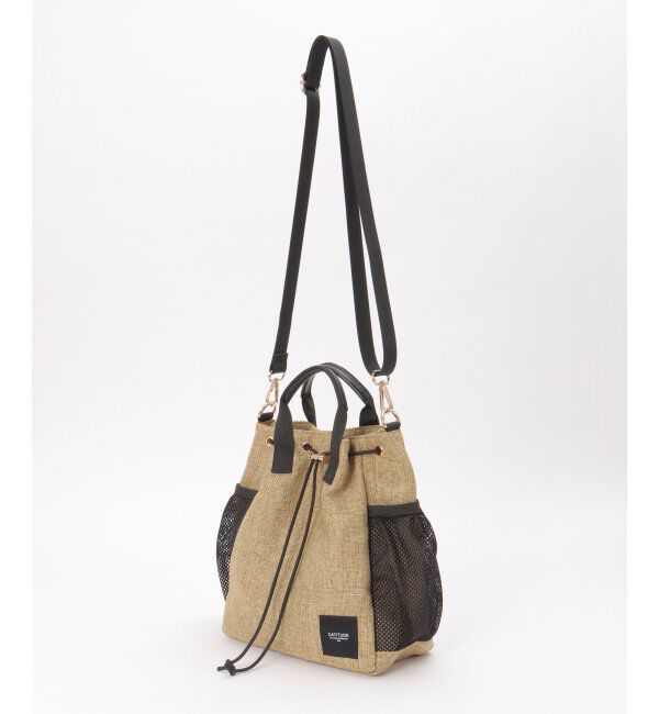 ikka「【雑誌InRed5月号掲載】ポリジュート2WAY巾着バッグ」|その他|