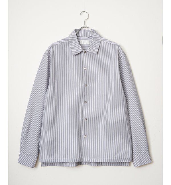 ikka「【雑誌MonoMax5月号掲載】イージケアサッカースナップシャウター「小泉孝太郎さん着用モデル」」|シャツ・ブラウス|