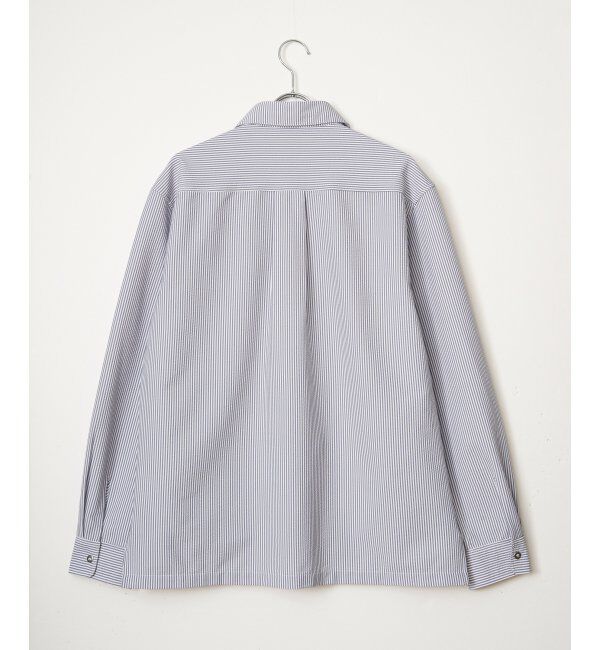 ikka「【雑誌MonoMax5月号掲載】イージケアサッカースナップシャウター「小泉孝太郎さん着用モデル」」|シャツ・ブラウス|