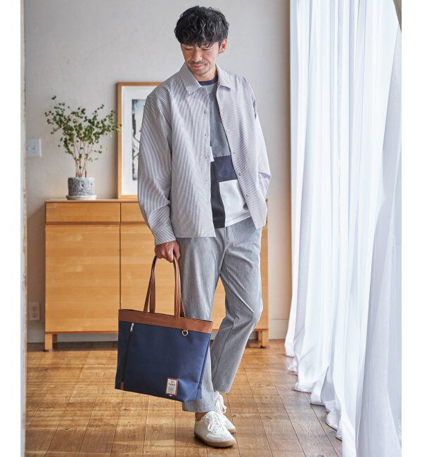 ikka「【雑誌MonoMax5月号掲載】イージケアサッカースナップシャウター「小泉孝太郎さん着用モデル」」|シャツ・ブラウス|