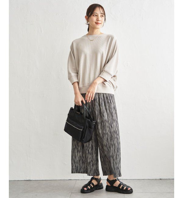 ikka「【雑誌InRed5月号掲載】タックフライスドルマンプルオーバー」|Tシャツ・カットソー|