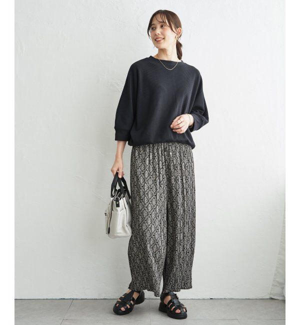 ikka「【雑誌InRed5月号掲載】タックフライスドルマンプルオーバー」|Tシャツ・カットソー|