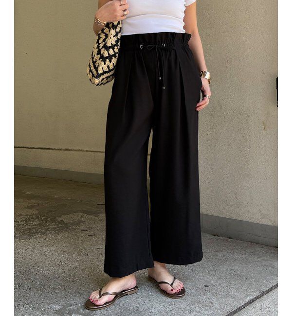 Lbc with Life「ウエストシャーリングワイドパンツ」|その他|