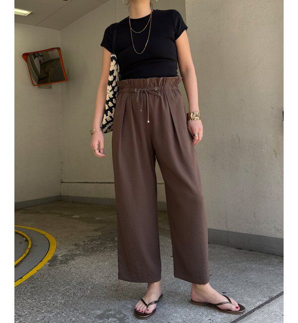 Lbc with Life「ウエストシャーリングワイドパンツ」|その他|