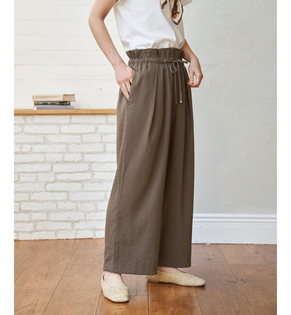 Lbc with Life「ウエストシャーリングワイドパンツ」|その他|