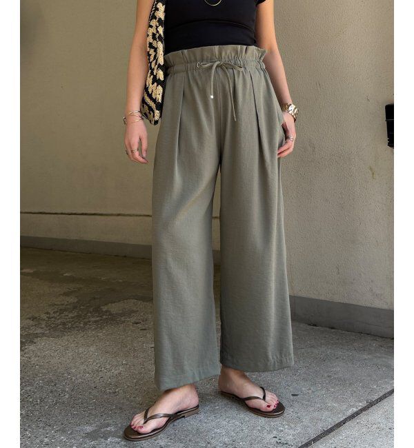 Lbc with Life「ウエストシャーリングワイドパンツ」|その他|