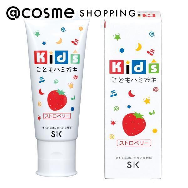  「ヱスケー石鹸 キッズハミガキ・ストロベリー (60g)」|オーラルケア|その他