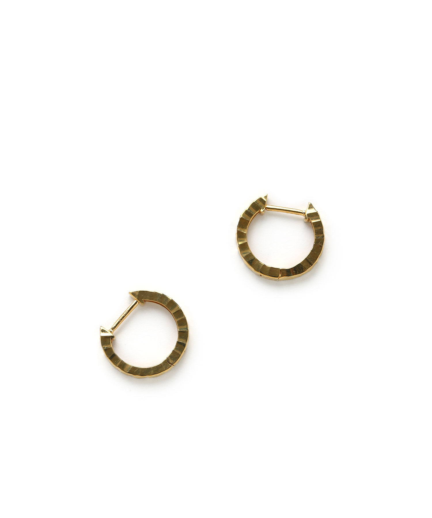 colleca la「[silver925]ミラーカット フープピアス〈金属アレルギー対応〉」|ピアス|