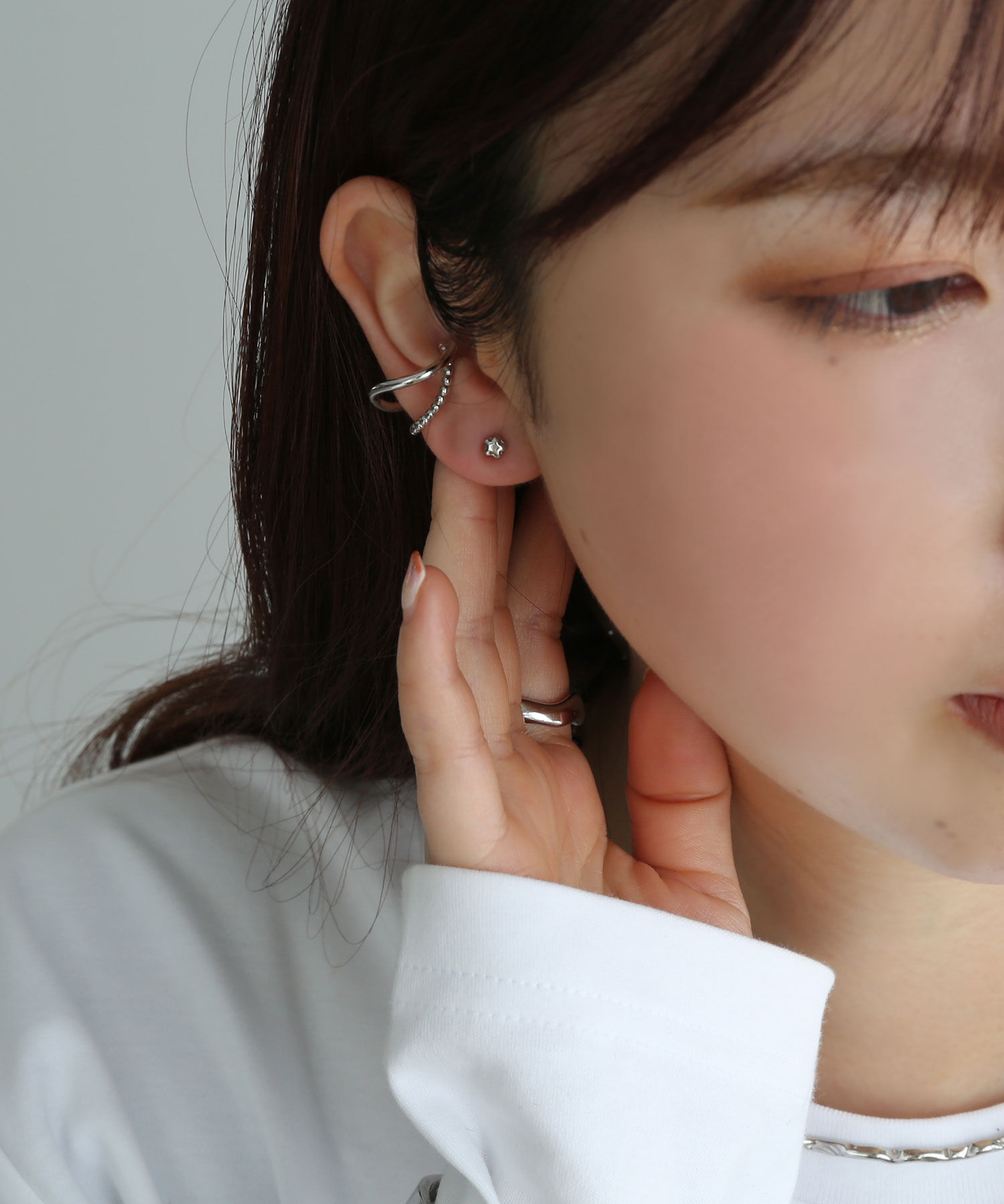  「ピュアチタンポスト ミニミニスターピアス［金属アレルギー対応］」|ピアス|