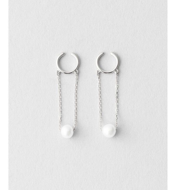 Jouete「[ダブルフェイス]イヤリング パール」|イヤリング|プラチナム