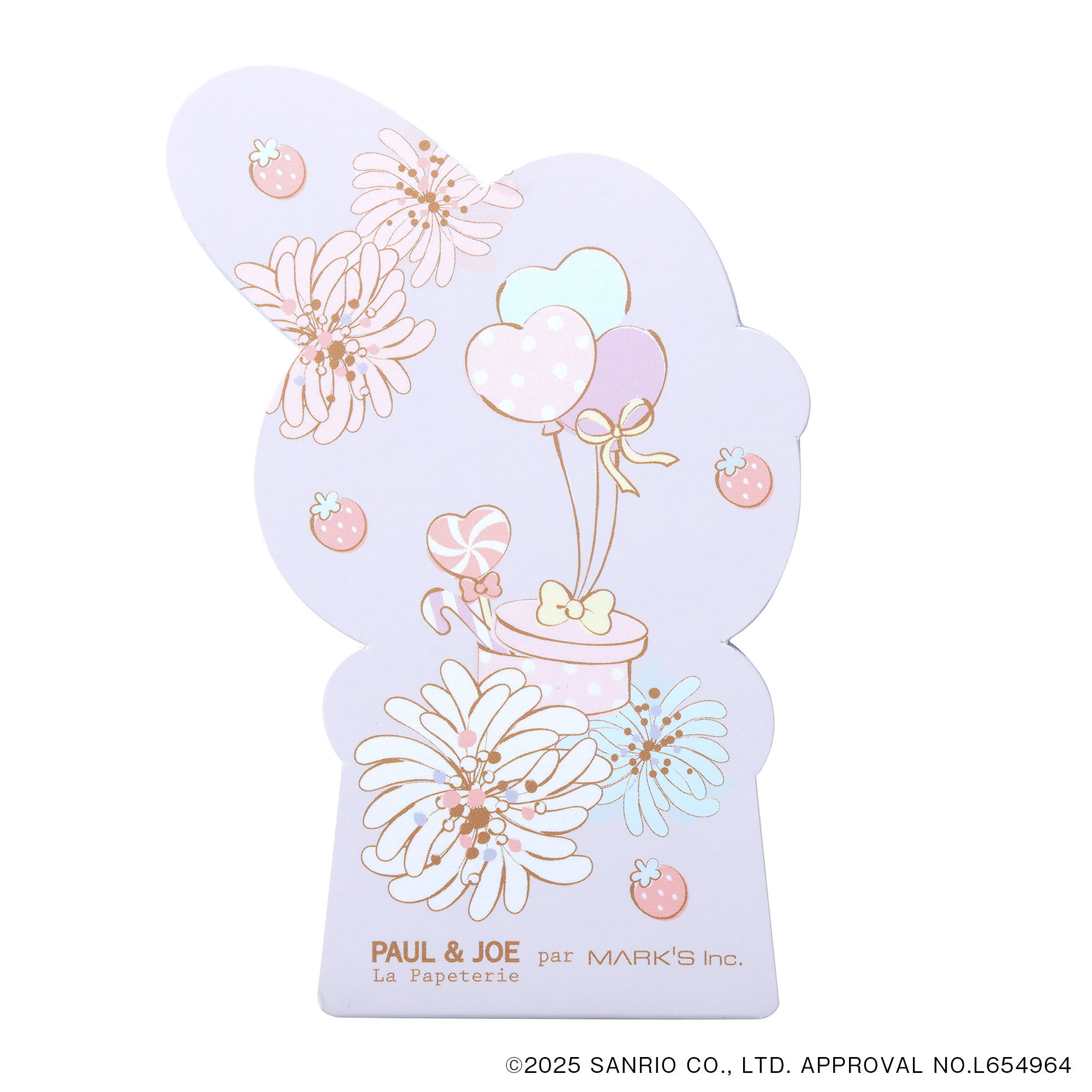 PAUL&JOE「ダイカットメモ／ポール＆ジョーｘマイメロディ」|ステーショナリー|